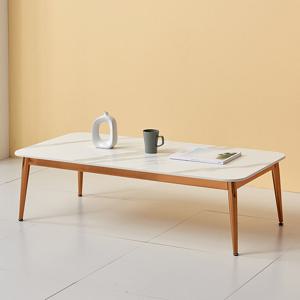 유씨엠 플로라 포세린 통세라믹 소파테이블 로즈골드 1200(착불)