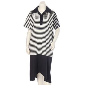 마더피아스트라이프배색원피스ROP8020