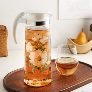 시멕스 오토 저그 내열유리 냉장고 테이블 물병 1.4L 목련