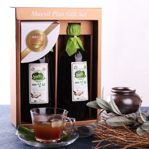 매실플러스 선물1호 (매실원700mlx2병) 광양매실