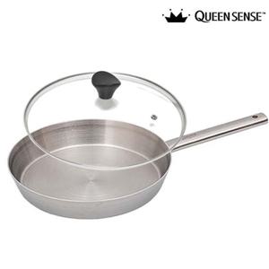 퀸센스 샤이니 통5중 IH 후라이팬28CM-커버