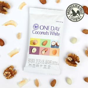 [산과들에]코코넛칩 하루견과 원데이코코너츠화이트 30봉 (간식)