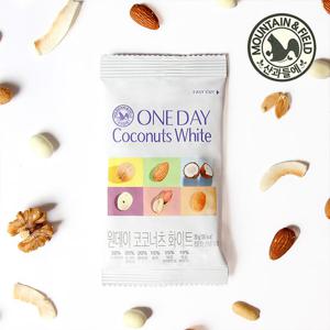 [산과들에] 코코넛 하루견과 원데이코코너츠화이트 100봉 (간식)