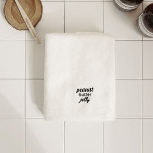 피넛버터젤리 프리미엄 30수 뱀부얀 목욕 세면 타올 L 85x85