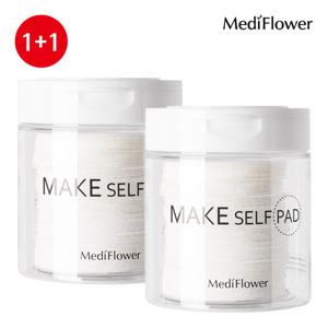 [메디플라워]메이크 셀프 패드 본품 100매x2 / 화장솜 클렌징패드 토너패드