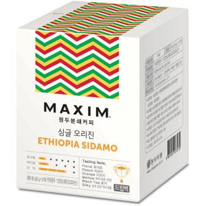 맥심 드립백 싱글오리진 에티오피아 시다모 10T