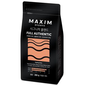 맥심 시그니처 블렌드 풀 어센틱 200g
