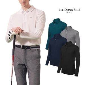 이동수골프 남성 베이직 카라 긴팔티셔츠 LD21SSH5M