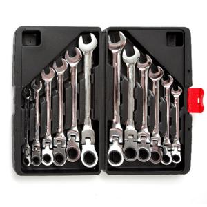 플렉시블 기어렌치 12종세트/라쳇렌치 육각 몽키 양구 스패너