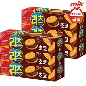 리츠 샌드위치 크래커 초코 77g x 6개