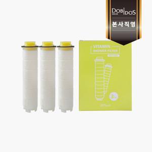 대림 도비도스 3기능 욕실헤드 비타민 리필필터 PF301-VF 3개입