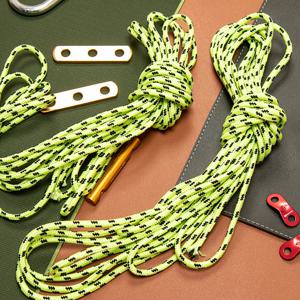 BUCK703 텐트타프 캠핑용 다용도 형광그린 스트링 6파이 1m