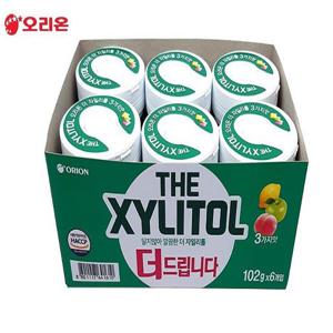 오리온 더 자일리톨 껌  102g x 6입