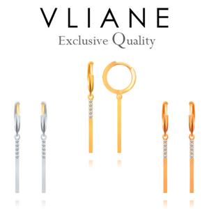 [브리앙] 18K 심플 스틱 귀걸이 (금귀걸이,귀고리,이어링,명품)