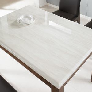 라로퍼니처 로망 1200 천연 대리석 4인 원목 식탁 테이블