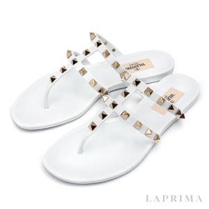 [VALENTINO] 발렌티노 PVC 락스터드 플립플랍 XW2S0T84-PVS-001