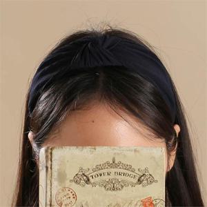 [엔젤슈슈] 골지 꼬임 헤어밴드 넓은 와이드 머리띠