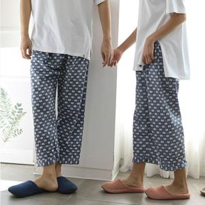 [속옷도둑]순면 특면 커플 잠옷바지 남성 파자마 여성 수면바지 스타냥이