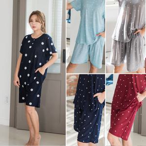 삼성섬유 도씨 여성용 네이쳐마 잠옷 5부 바지