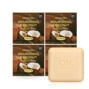 [온더바디]더내추럴 코코넛비누 90gx4개