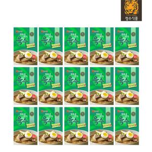 청수 맑은물 냉면 육수 동치미맛 300G 15팩