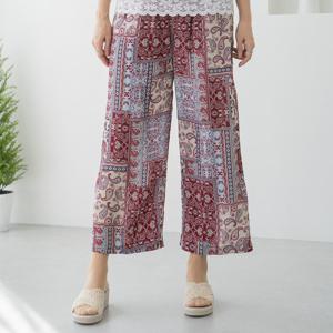 엄마옷 마담4060 인견나염통바지-QAPN106001A-