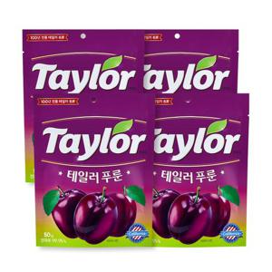 [테일러팜스 공식] 푸룬 건자두 50g x 4봉