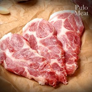 [풀로미트] 국내산 1등급 냉장 목살 구이용 500g x 2팩