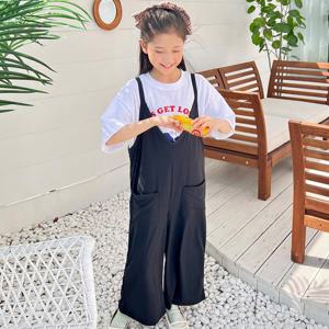 [제니]제니 JN 브이 쿨 멜빵바지 여름 여아 주니어 냉장고 멜빵 점프수트