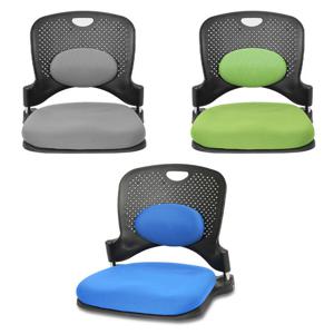 지니 좌식의자 GN102-BK-ME / 바른자세 앉은뱅이 편안한 등받이