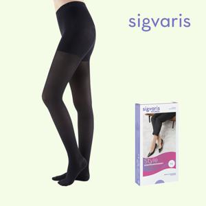 시그바리스 매직 의료용 압박스타킹 팬티형 블랙 발가락 닫힘형