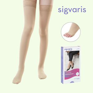 시그바리스 매직 의료용압박스타킹 허벅지형 스킨 발가락열림형