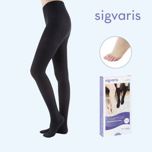 코튼 2단계 의료용 압박스타킹 팬티형 블랙 발가락 열림형