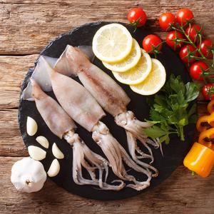 [자연맛남] 자연산 손질 오징어 2마리(260g) x 2팩 (총4마리)