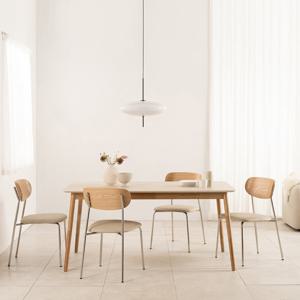 리바트 리네트 1600 사각 식탁세트 헤이베체어4