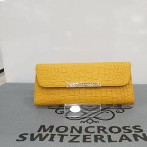 [몽크로스]천연소가죽여성장지갑AW9159Y_JJ