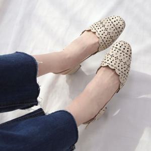 [할리샵] (323J9) [소가죽] 오드리 샌들 5cm