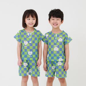 [알록달록]국산 5부 여름 실내복 잠옷 여아 남아 유아 주니어용