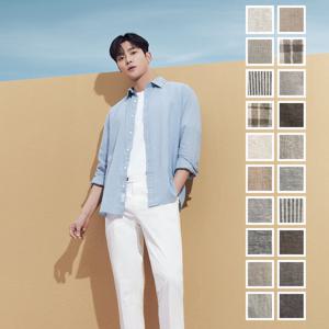 [앤드지]하이브리드 린넨 셔츠 20종 택1(BZC2WC1101)