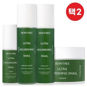 [듀이트리](정품) 스네일 달팽이 기초 화장품 4종 택 2 (스킨,로션,크림,세럼) 주름개선 바이탈라이징
