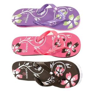 플라워 쪼리/여성용 꽃무니 쪼리