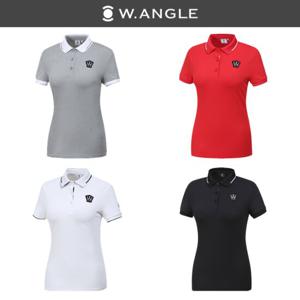 [와이드앵글] 여성 GLAD 반팔티셔츠 WWM19291