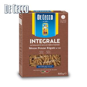 [보라티알] 데체코 통밀 메쩨 펜네 리가테 500g