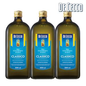 [보라티알] 데체코 엑스트라버진 올리브오일 500ml x 3병