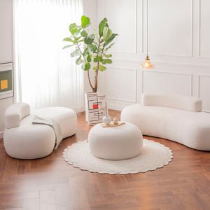 놀리 알타 패브릭 원형 스툴 둥근 인테리어 바닥의자 라운지 로비 전시장 디자인 호빵스툴 국내제작 E0등급자재