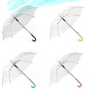 귀여운 도트 튼튼한 EVA 컬러 자동 장우산