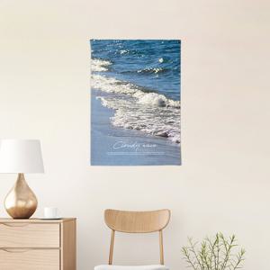 상상후 클라우디웨이브 패브릭포스터 50x70cm 가리개 작은창 침실 풍경