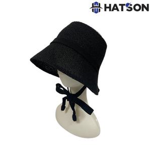 햇츠온 여성 오픈 클로슈햇 선캡 H22-401BK