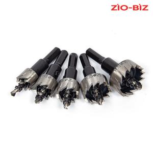 고속도강 홀쏘 5종세트/철판 홀커터 스텝드릴비트 타공 천공