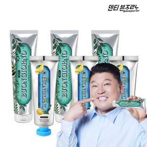덴티본조르노 구취케어 치약 170g 3개 +치석케어 치약 100g 3개
